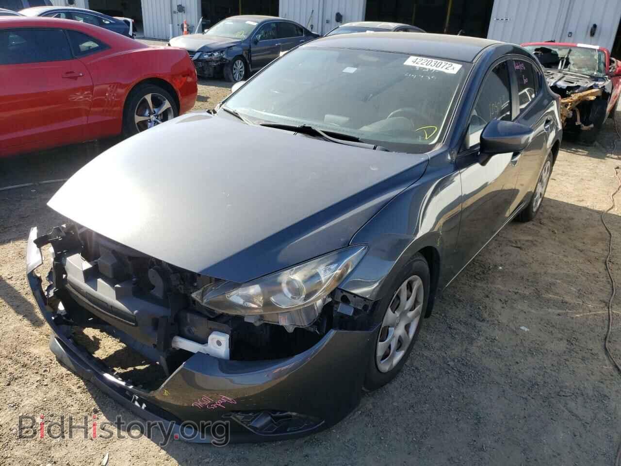 2014 MAZDA 3 - VIN: JM1BM1K78E1193870 - Фото 2