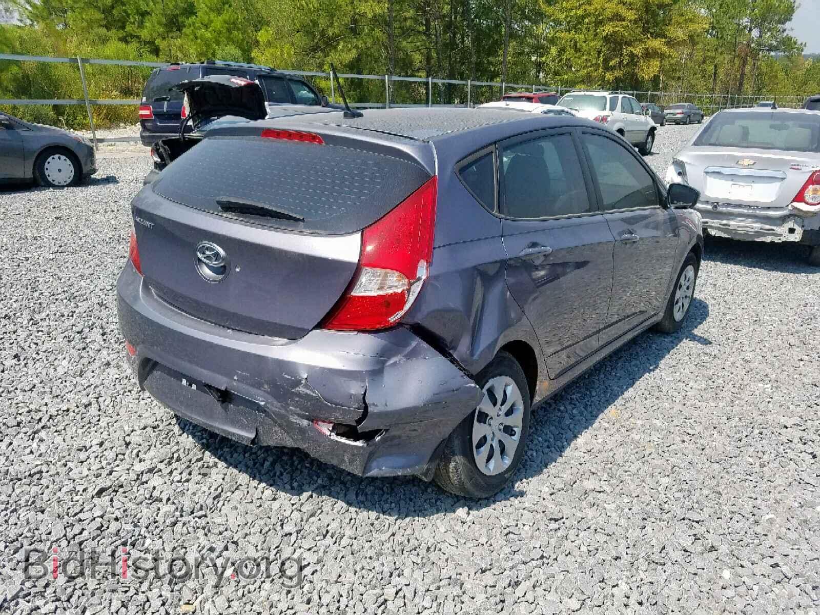 2017 HYUNDAI ACCENT - VIN: KMHCT5AE8HU328908 - Фото 4