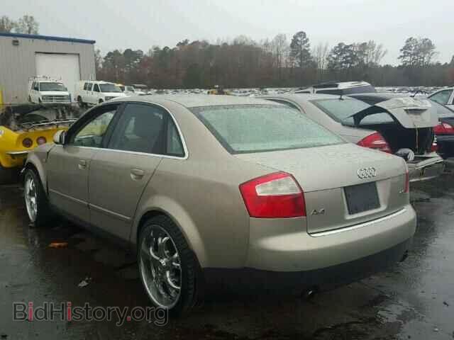 2002 AUDI A4 - VIN: WAULT68E42A221974 - Фото 3
