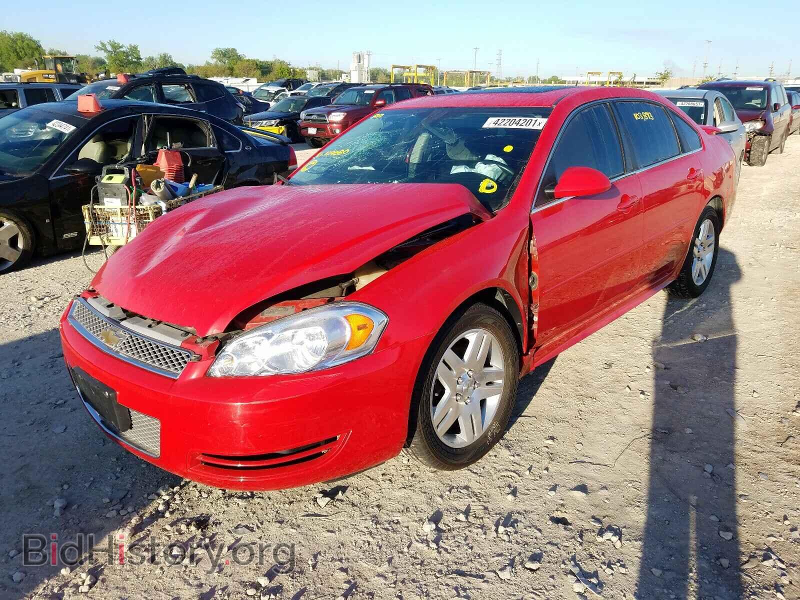 2013 CHEVROLET IMPALA - VIN: 2G1WG5E38D1129080 - Фото 2