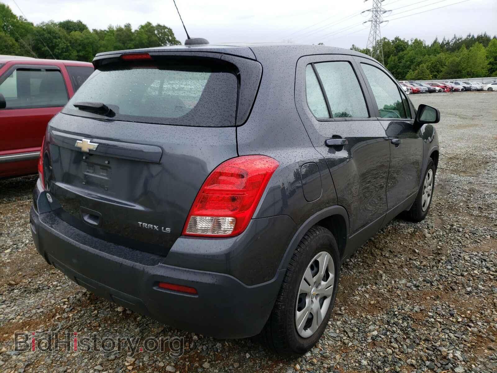 2016 CHEVROLET TRAX - VIN: 3GNCJKSB2GL264233 - Фото 4