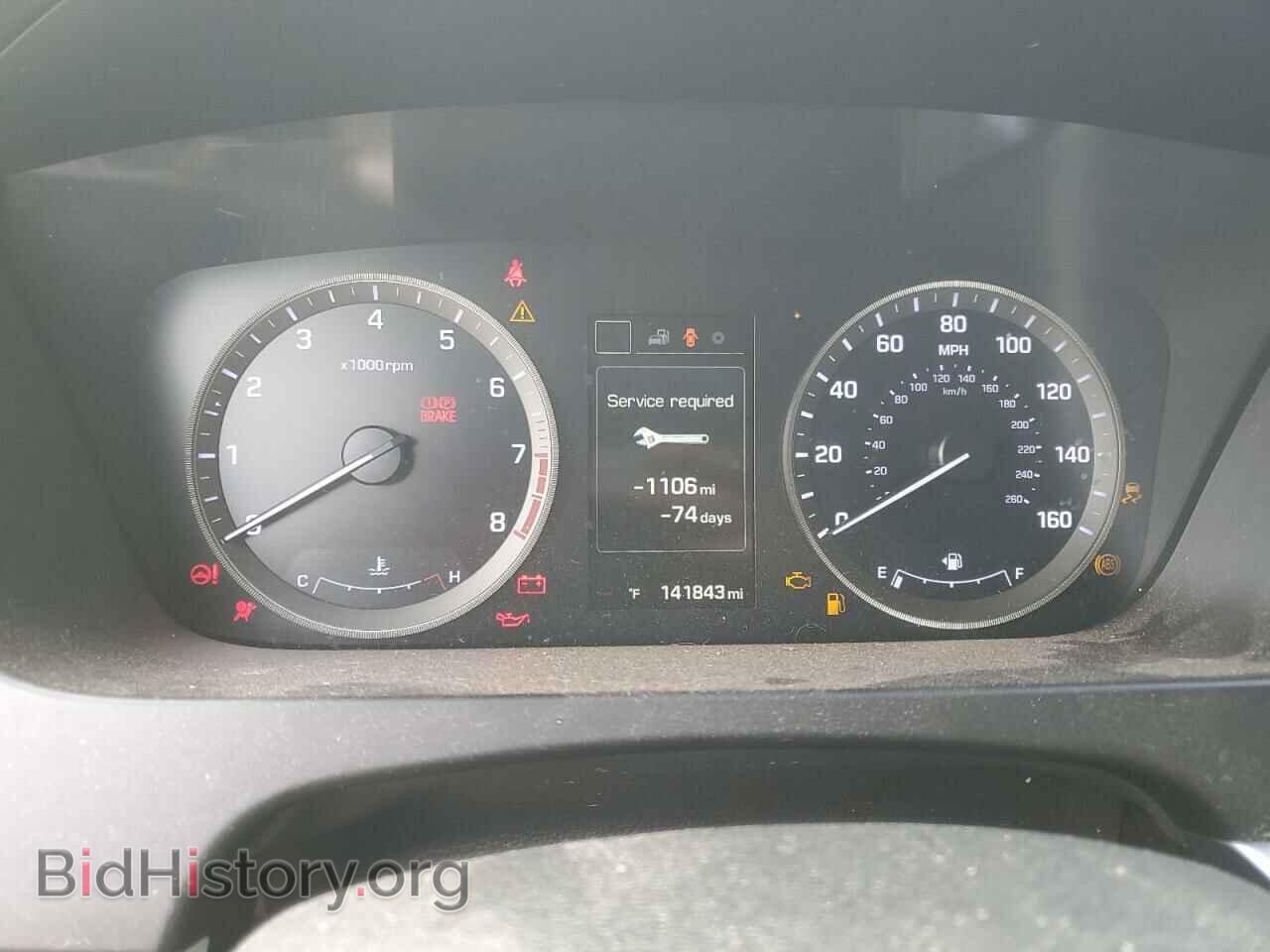 2015 HYUNDAI SONATA - VIN: 5NPE24AA5FH180442 - Фото 9