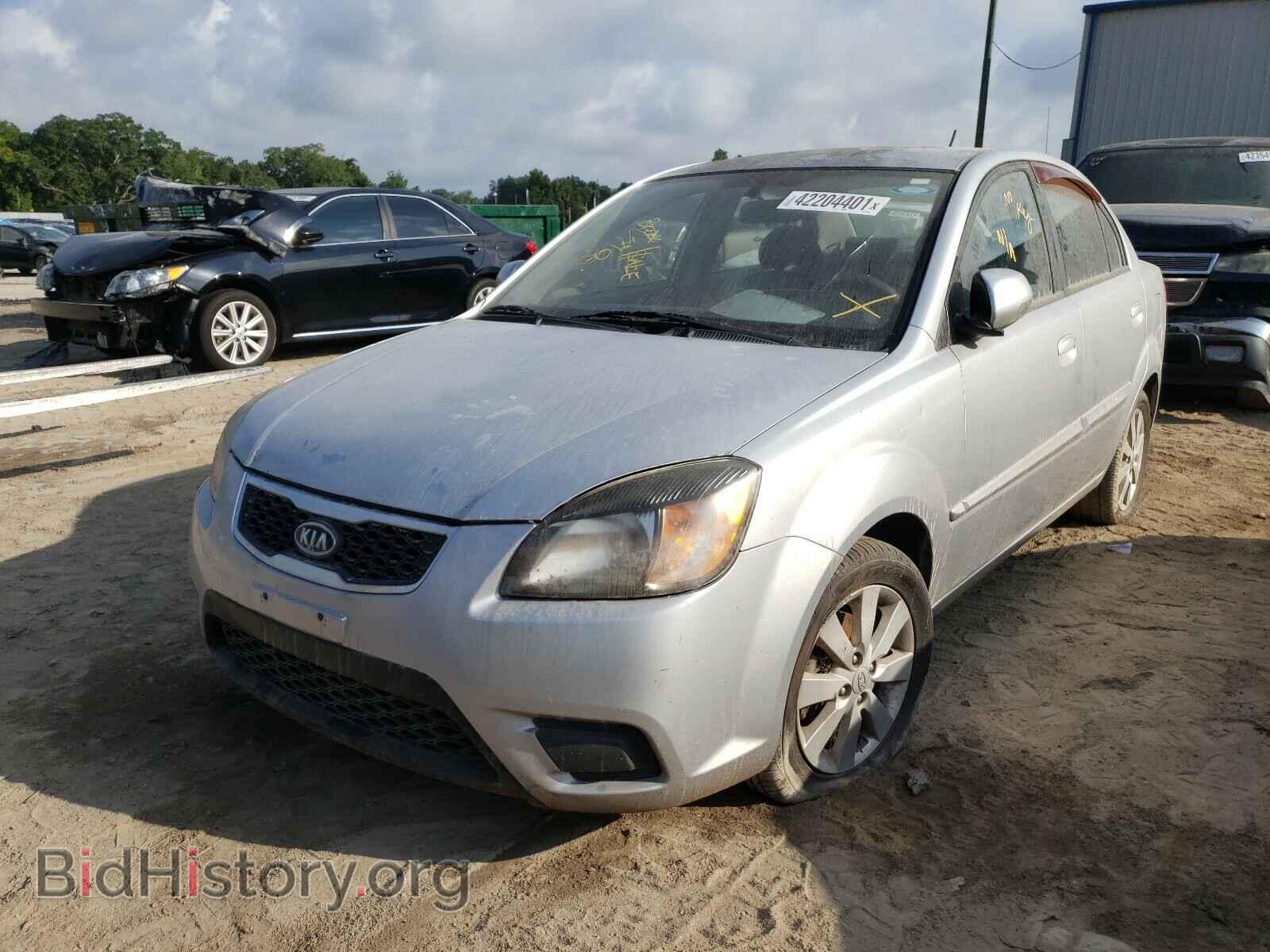 2011 KIA RIO - VIN: KNADH4A33B6733960 - Фото 2