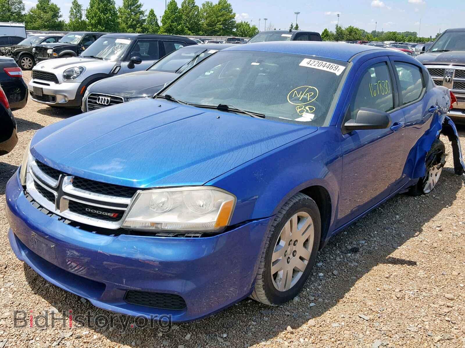 2012 DODGE AVENGER - VIN: 1C3CDZAB6CN232636 - Фото 2