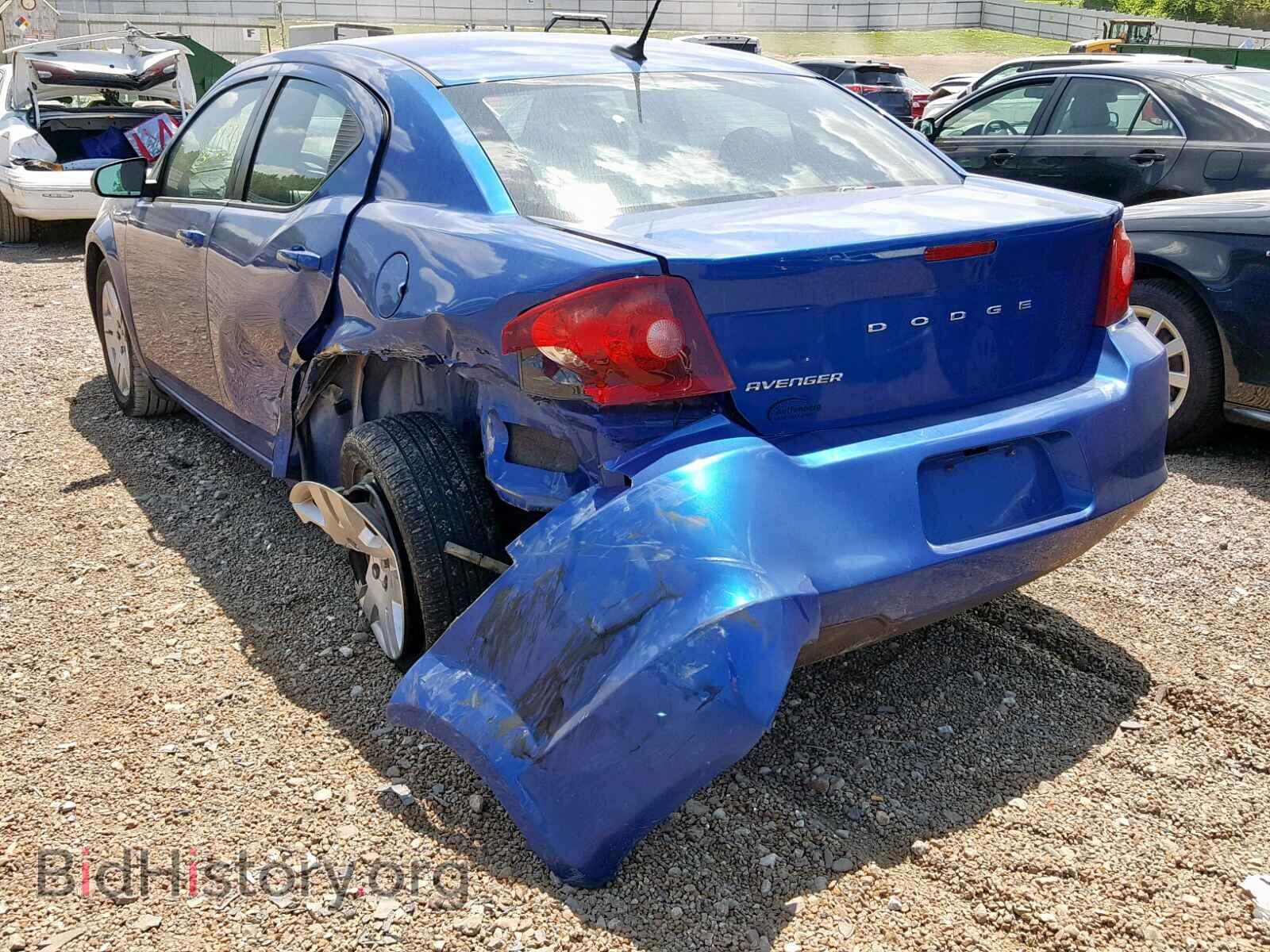 2012 DODGE AVENGER - VIN: 1C3CDZAB6CN232636 - Фото 3