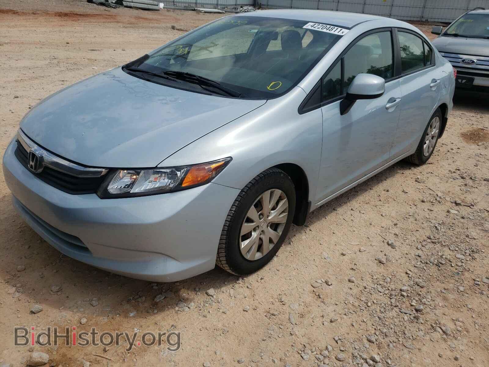 2012 HONDA CIVIC - VIN: 19XFB2F50CE070550 - Фото 2