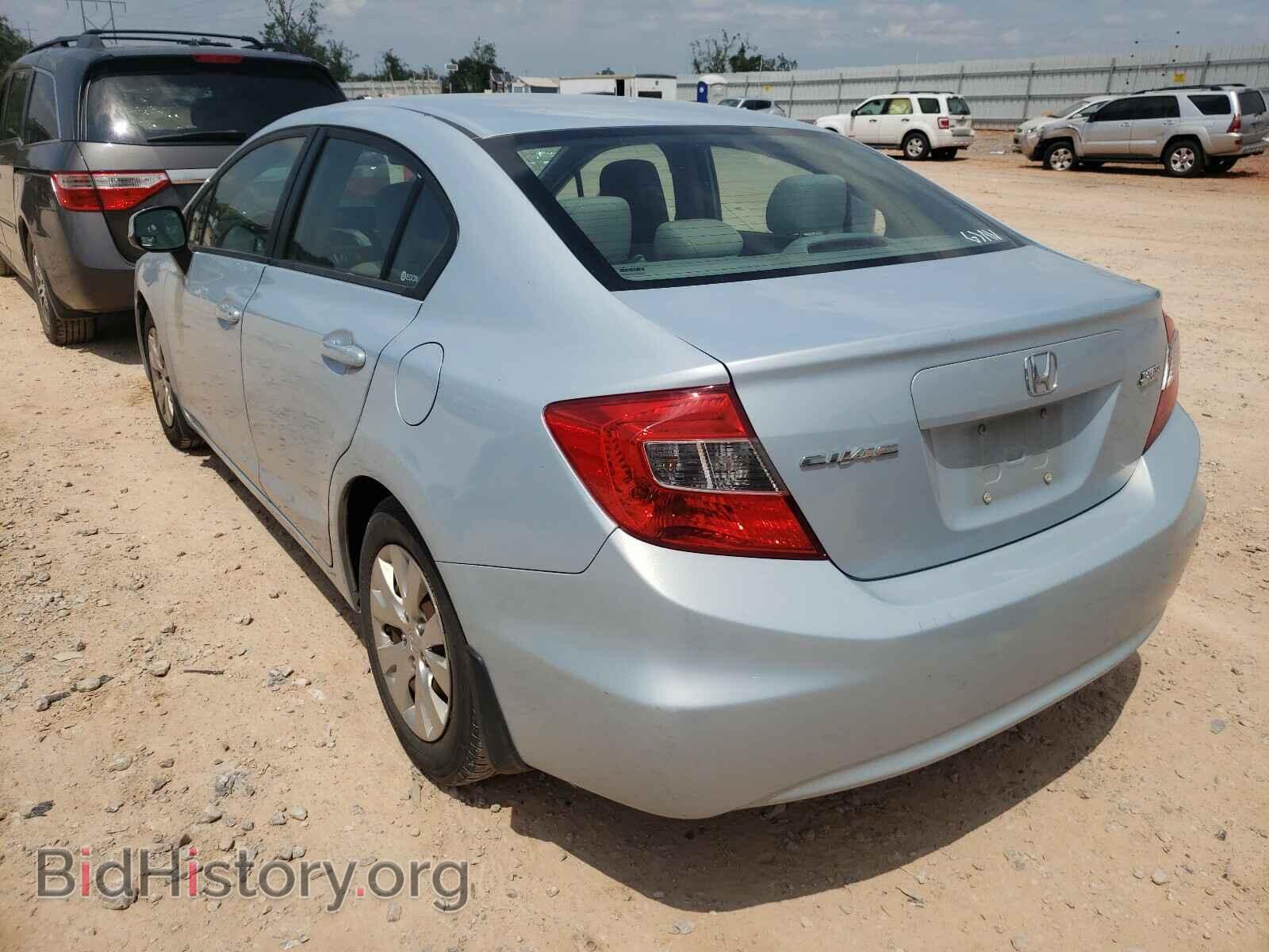 2012 HONDA CIVIC - VIN: 19XFB2F50CE070550 - Фото 3