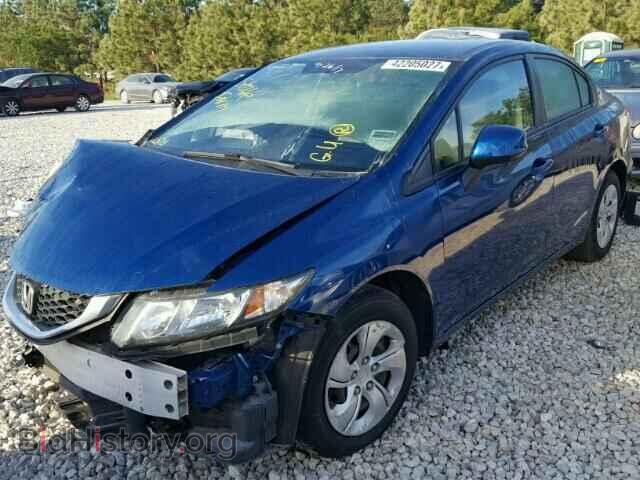 2013 HONDA CIVIC - VIN: 2HGFB2F54DH507361 - Фото 2