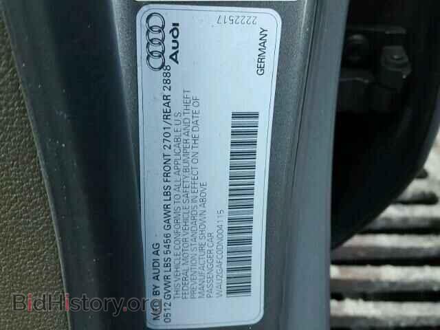2013 AUDI A7 - VIN: WAU2GAFC0DN004115 - Фото 10