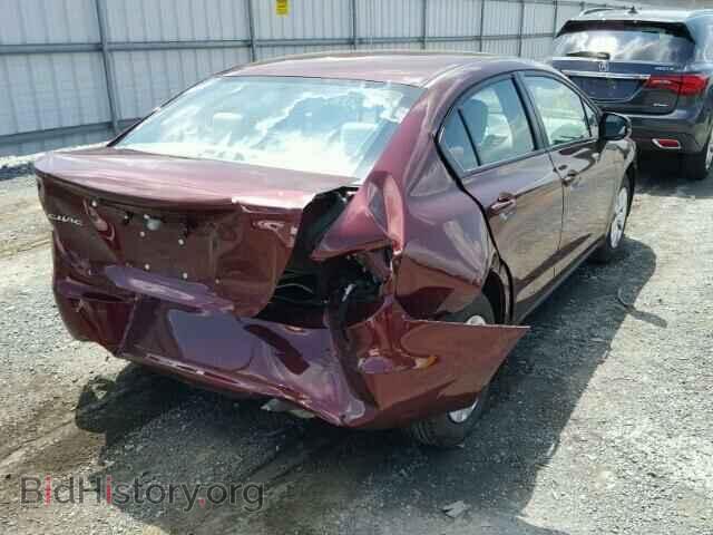 2012 HONDA CIVIC LX - VIN: 19XFB2F58CE365539 - Фото 4