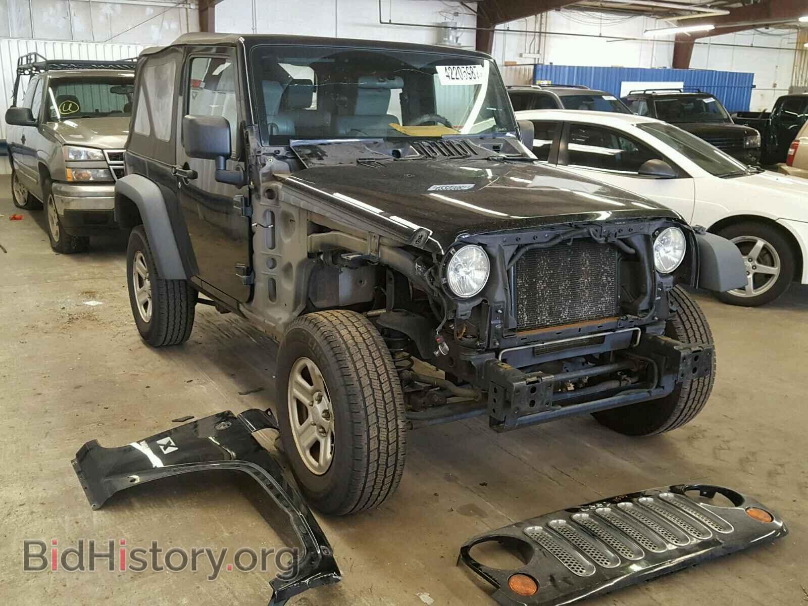 Photo 1J4FA24189L761175 - JEEP WRANGLER 2009