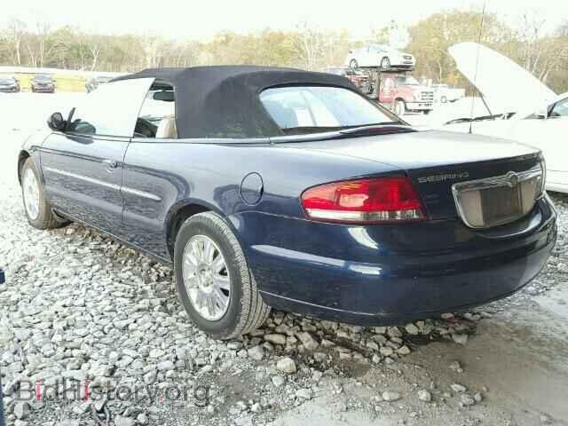 2004 CHRYSLER SEBRING - VIN: 1C3EL65RX4N224414 - Фото 3