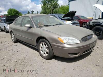2007 Ford TAURUS Taurus SEL, бежевый — VIN 1FAFP56U07A143764, Copart