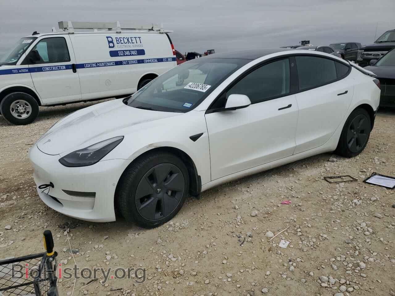 Фотография 5YJ3E1EA1NF106469 - TESLA MODEL 3 2022