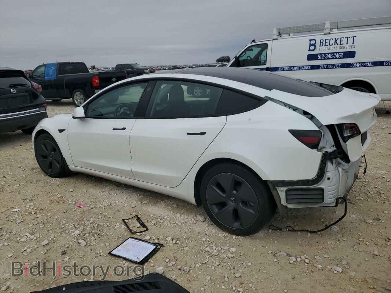 2022 TESLA MODEL 3 - VIN: 5YJ3E1EA1NF106469 - Фото 2