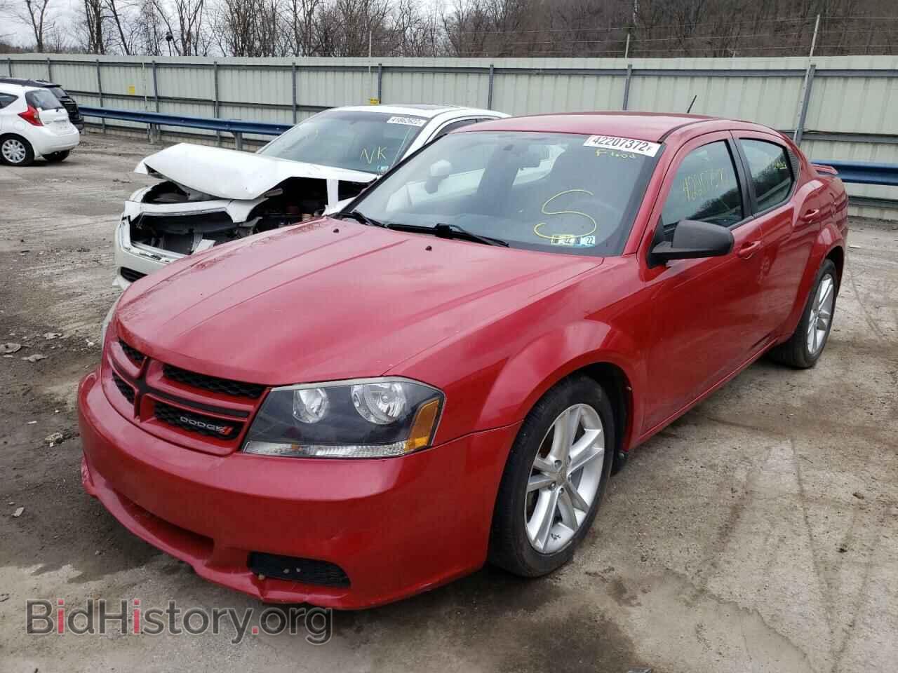 2013 DODGE AVENGER - VIN: 1C3CDZAG9DN770129 - Фото 2