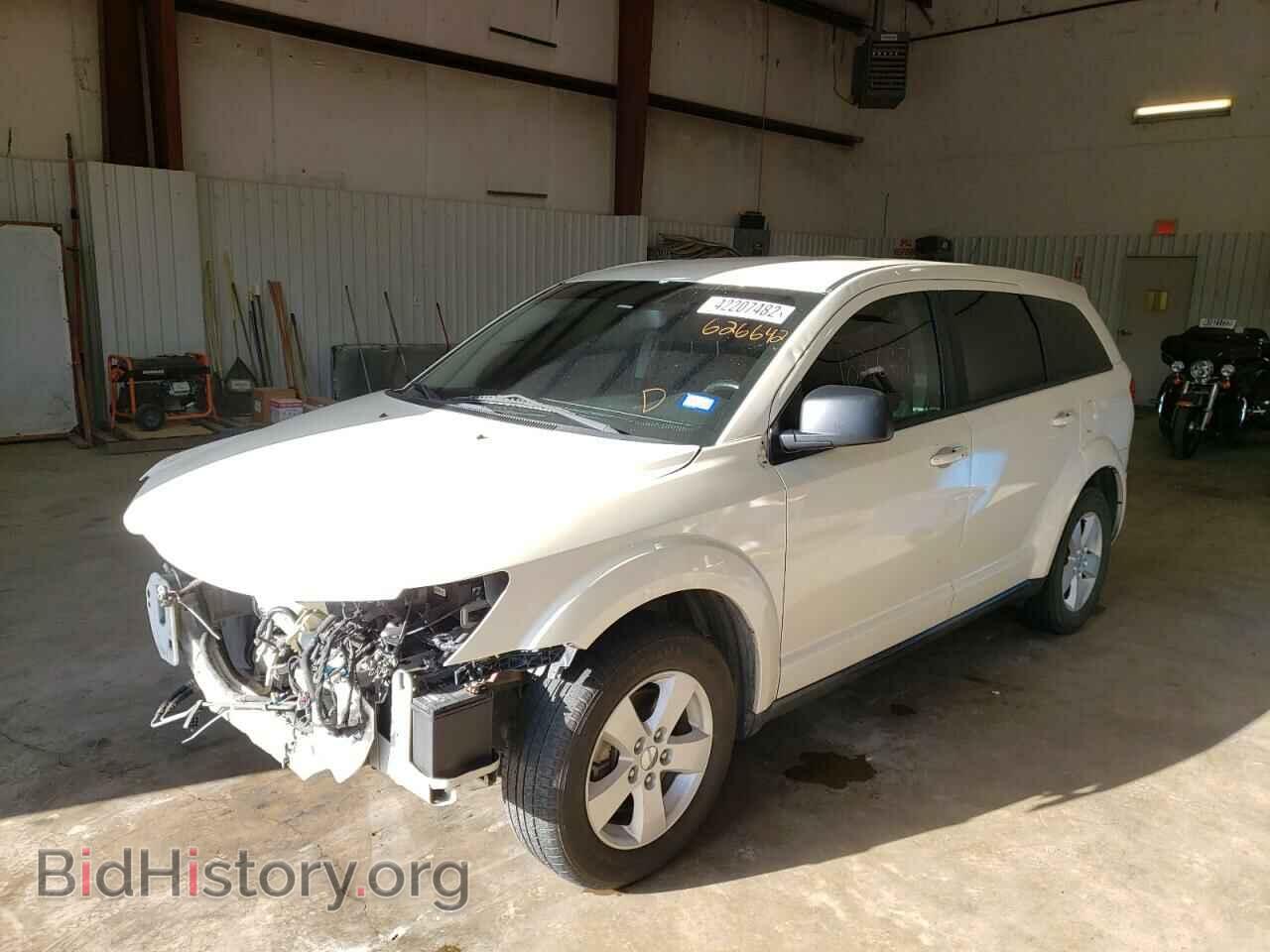 2013 DODGE JOURNEY - VIN: 3C4PDCAB5DT626642 - Фото 2