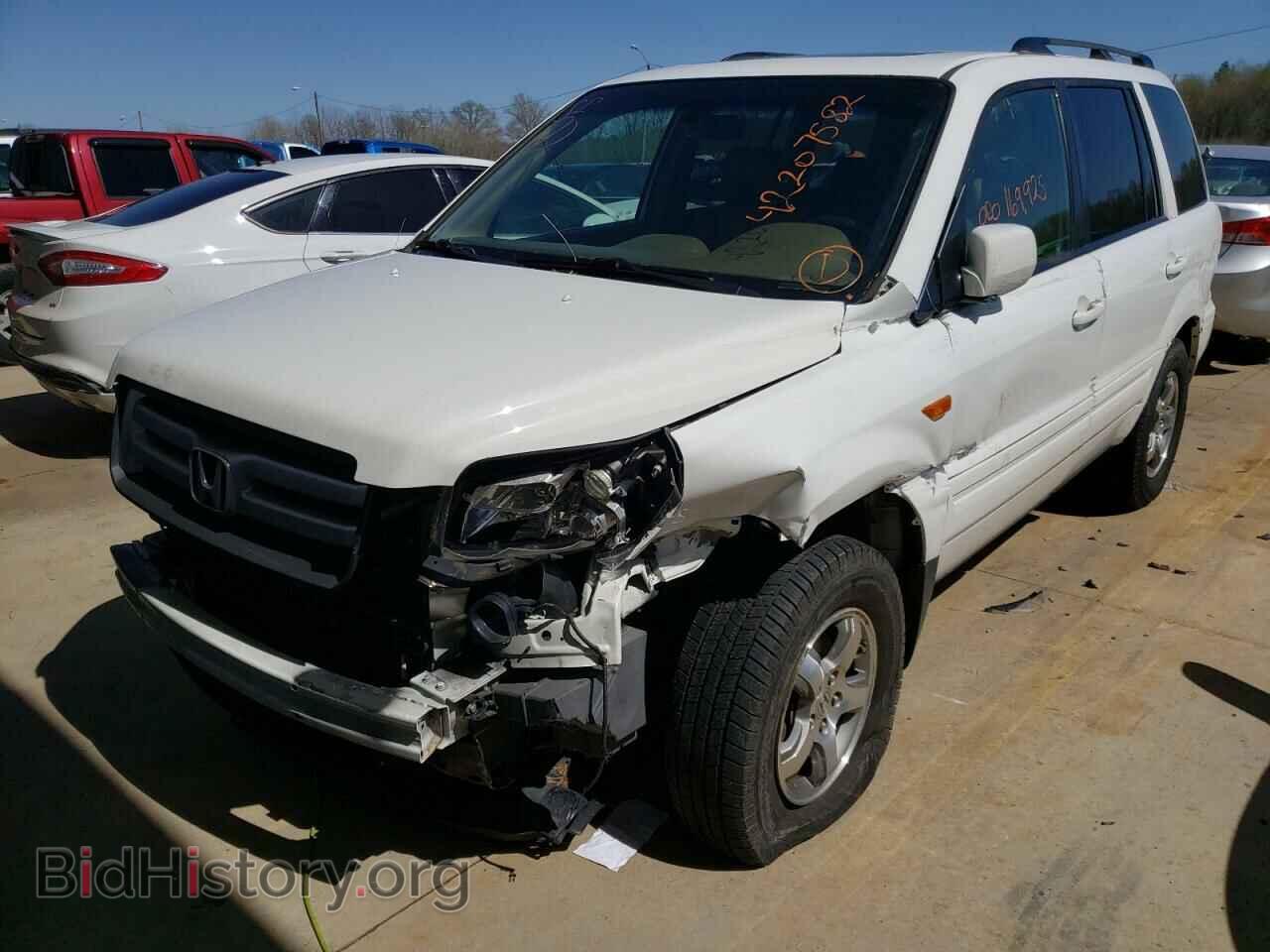 2007 HONDA PILOT - VIN: 2HKYF18517H519983 - Фото 2
