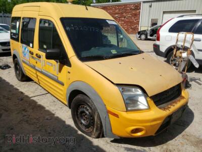 2011 Ford TRANSIT CO, yellow — VIN NM0KS9CN1BT074900, Copart