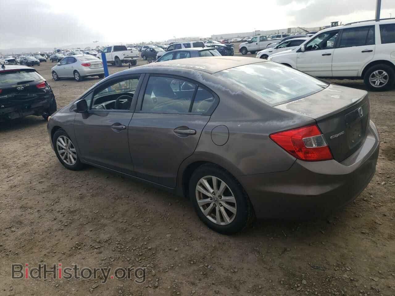 2012 HONDA CIVIC - VIN: 2HGFB2F81CH507066 - Фото 2