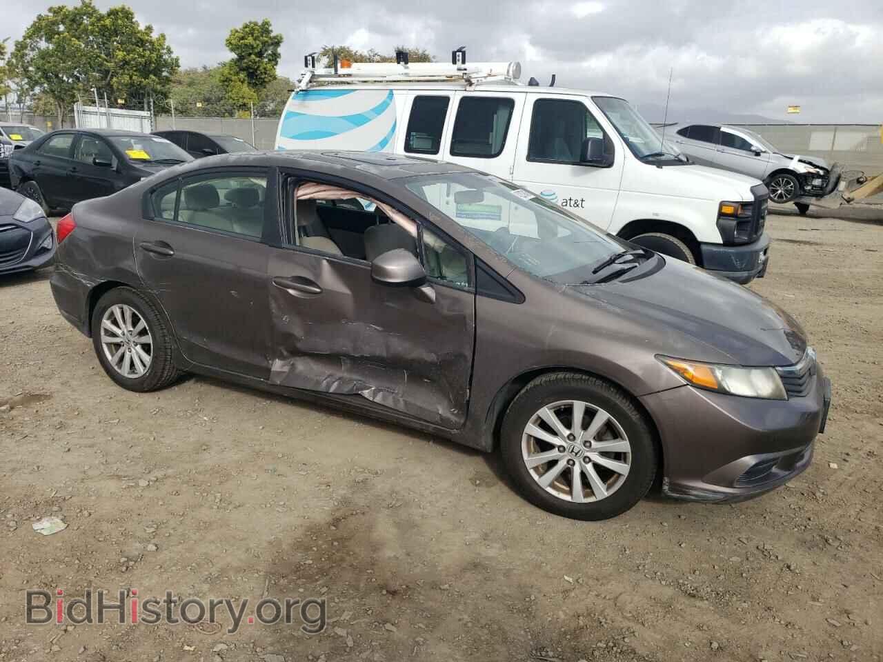 2012 HONDA CIVIC - VIN: 2HGFB2F81CH507066 - Фото 4