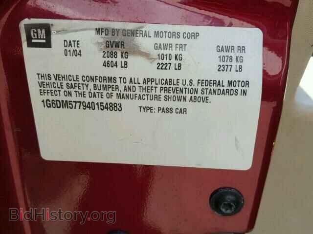 2004 CADILLAC CTS - VIN: 1G6DM577940154883 - Фото 10