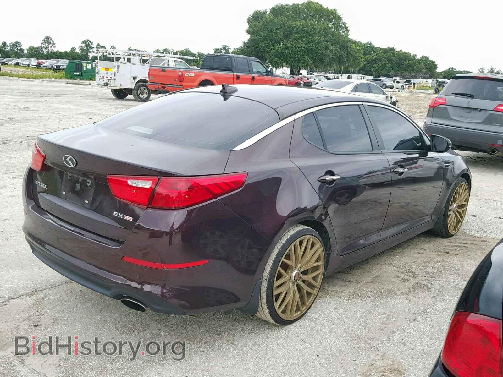 2014 KIA OPTIMA EX - VIN: 5XXGN4A75EG285786 - Фото 4