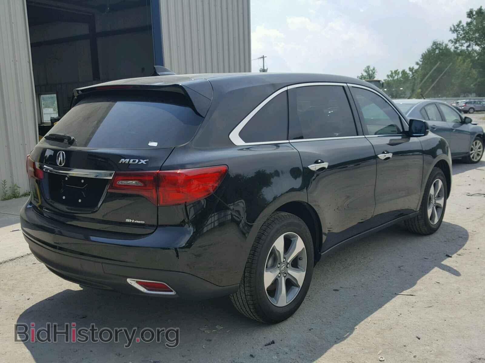 2016 ACURA MDX - VIN: 5FRYD4H26GB043630 - Фото 4