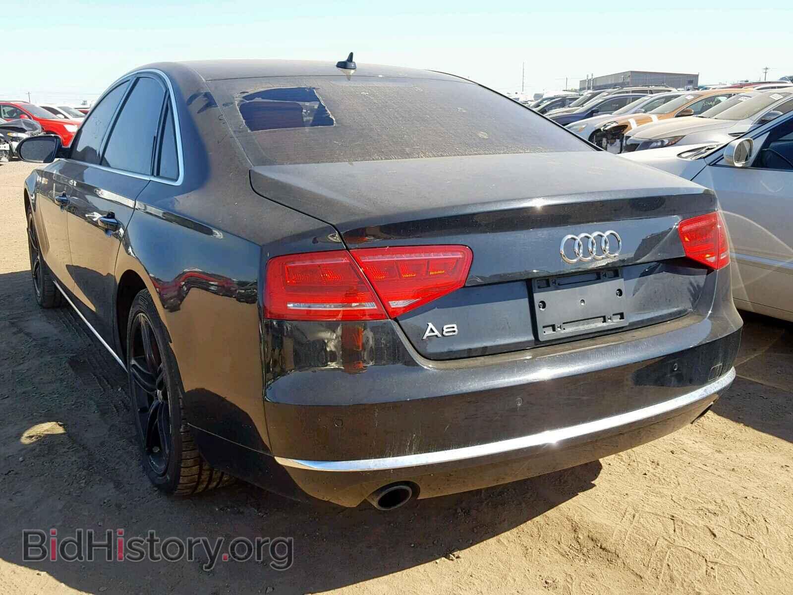 2013 AUDI A8 - VIN: WAUAGAFD1DN001051 - Фото 3