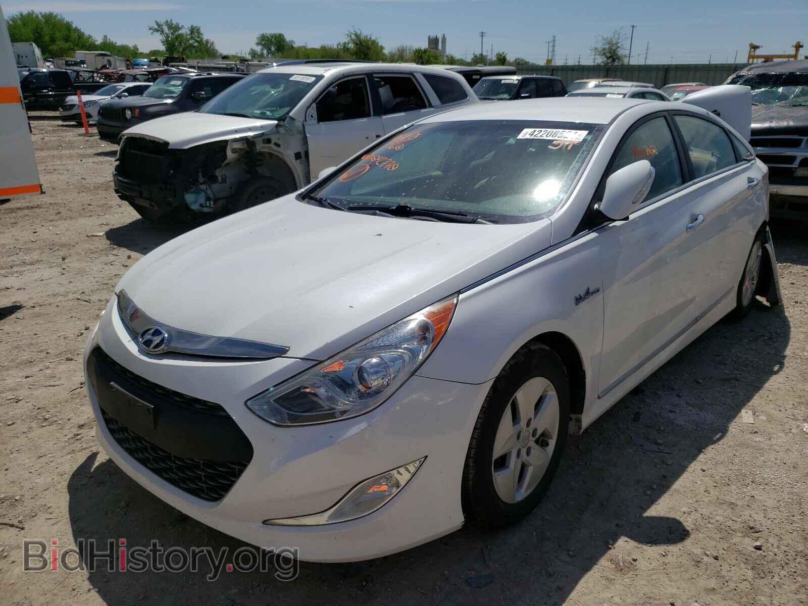 2012 HYUNDAI SONATA - VIN: KMHEC4A44CA042770 - Фото 2