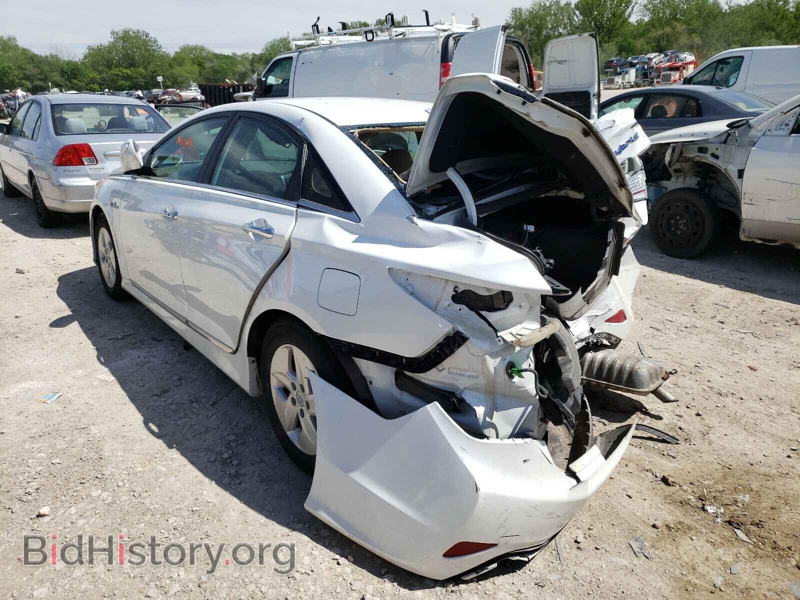 2012 HYUNDAI SONATA - VIN: KMHEC4A44CA042770 - Фото 3