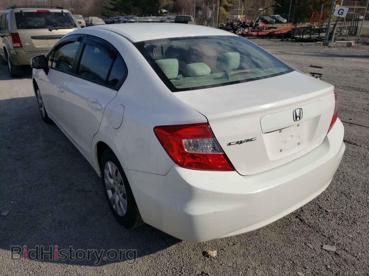 2012 HONDA CIVIC - VIN: 2HGFB2F55CH604972 - Фото 3