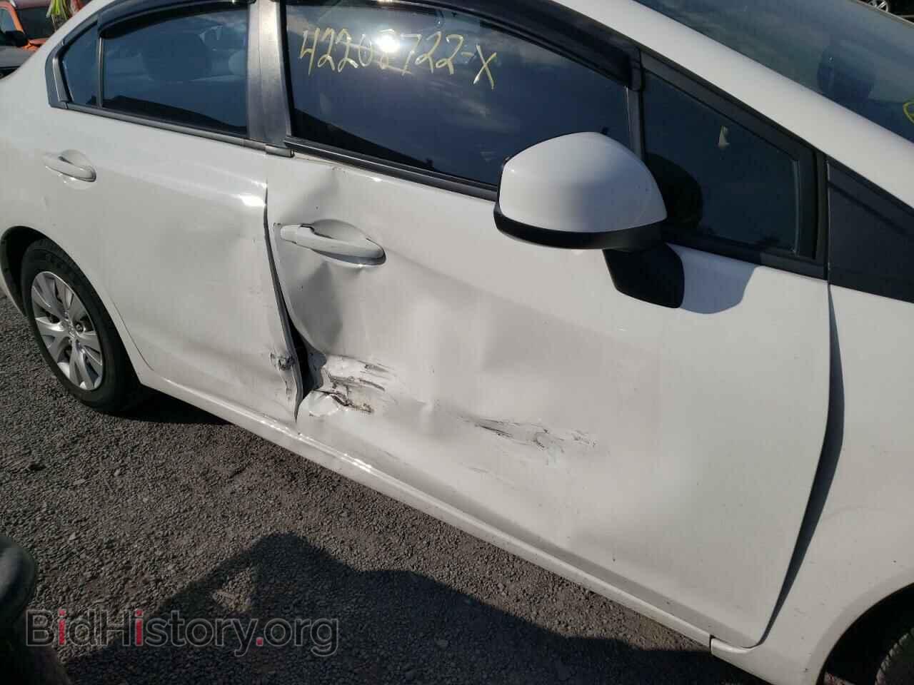 2012 HONDA CIVIC - VIN: 2HGFB2F55CH604972 - Фото 9