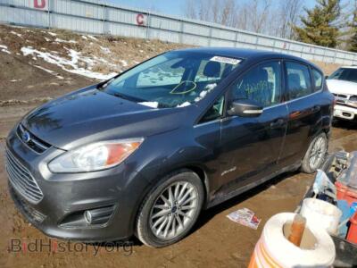2016 Ford CMAX C-Max SEL, charcoal — VIN 1FADP5BU7GL102839, Copart