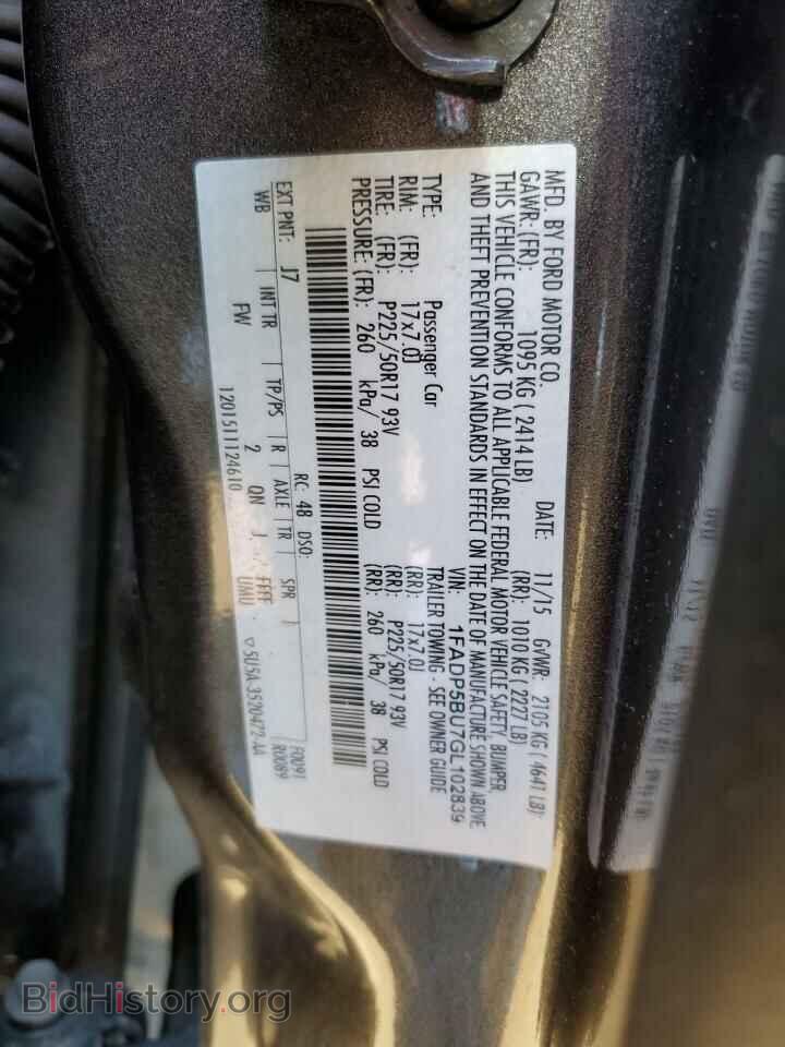 2016 FORD CMAX - VIN: 1FADP5BU7GL102839 - Photo 13