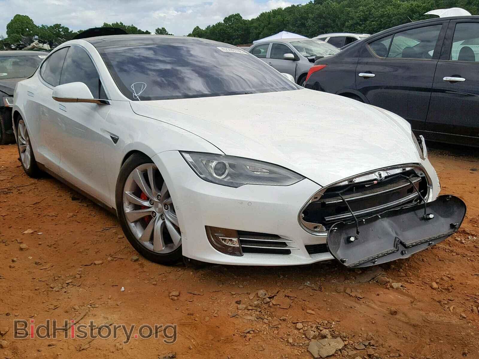 Фотография 5YJSA1E48FF107928 - TESLA MODEL S 2015