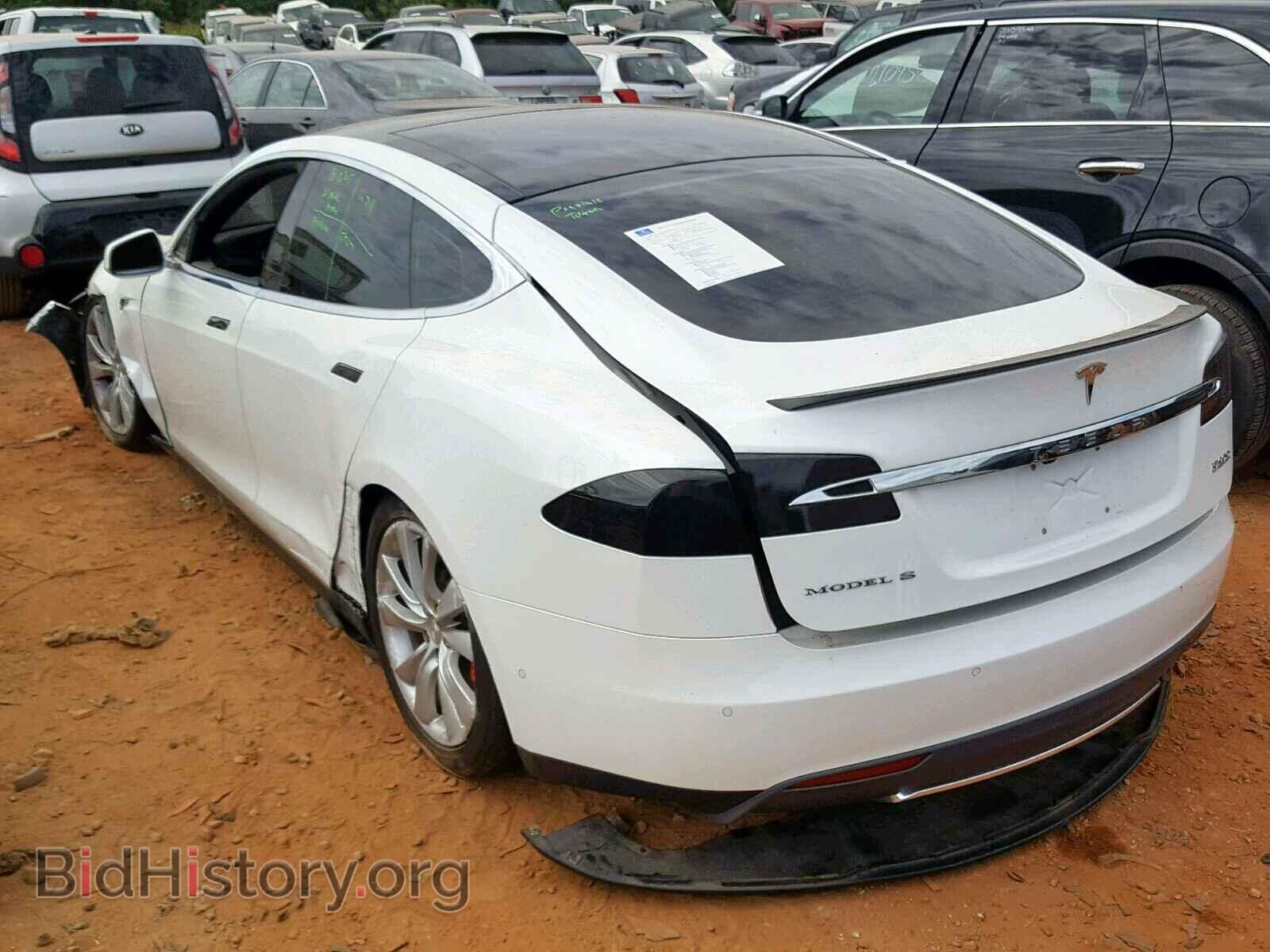 2015 TESLA MODEL S - VIN: 5YJSA1E48FF107928 - Фото 3