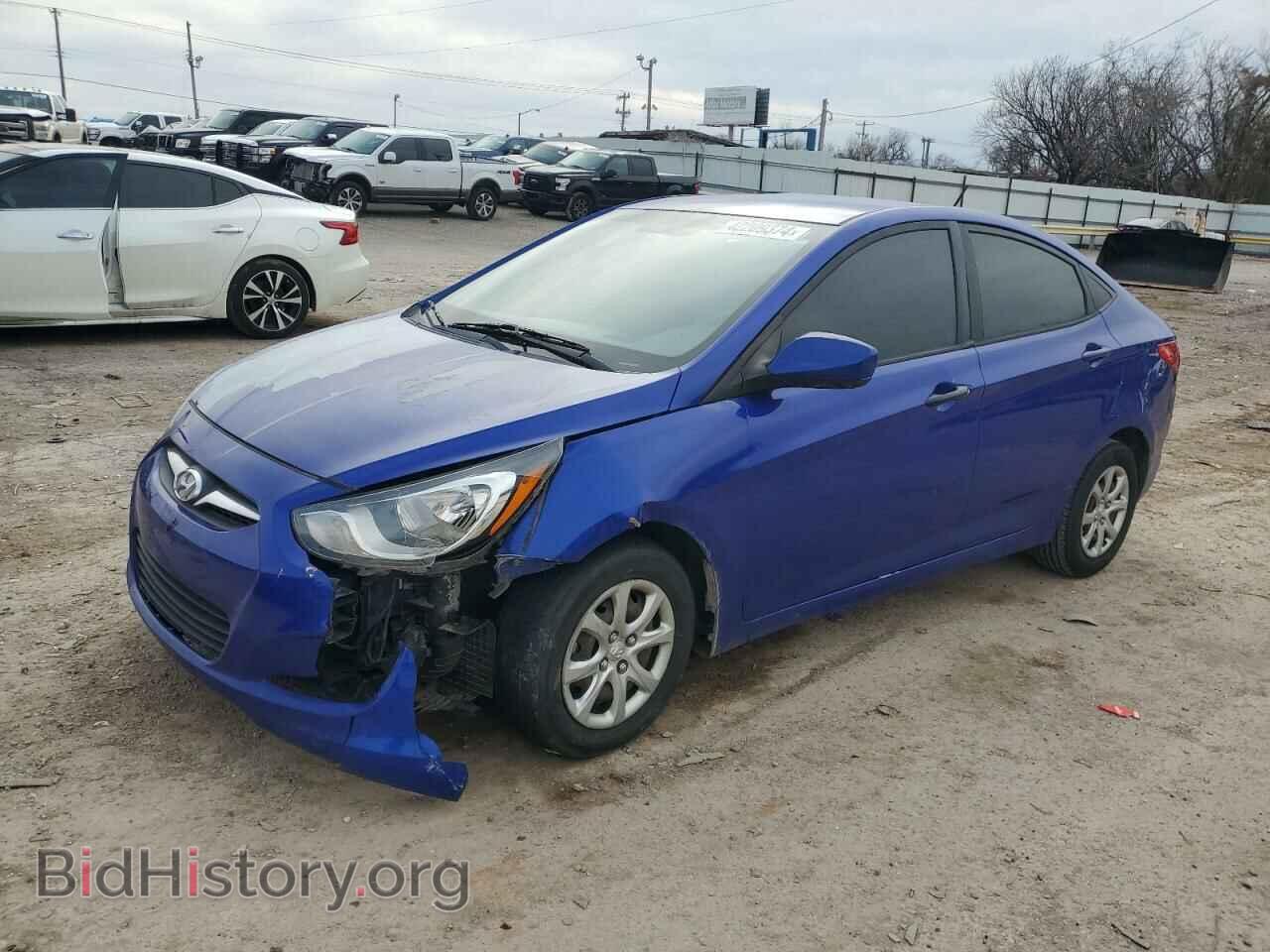 Photo KMHCT4AEXDU528211 - HYUNDAI ACCENT 2013