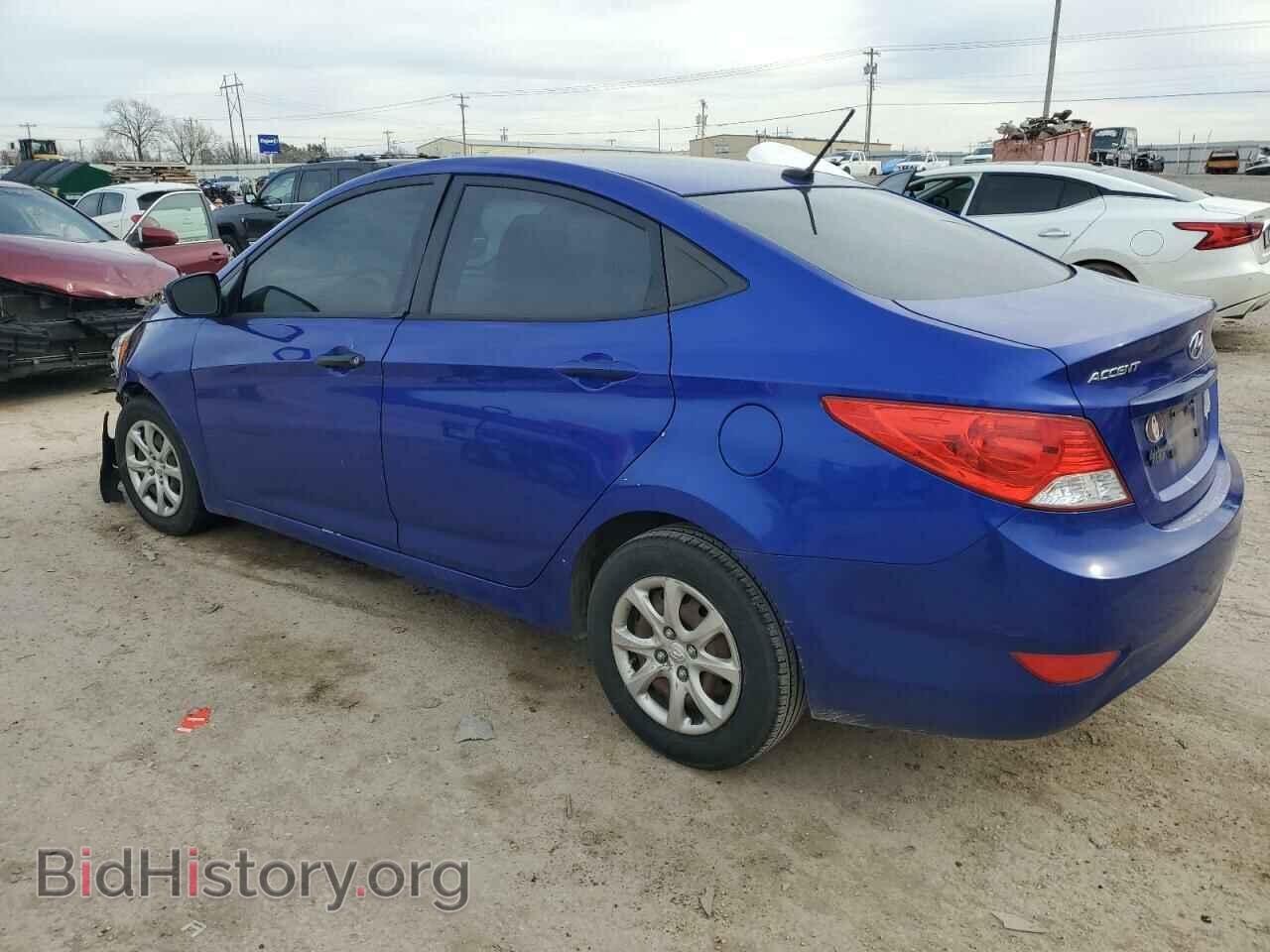 2013 HYUNDAI ACCENT - VIN: KMHCT4AEXDU528211 - Фото 2