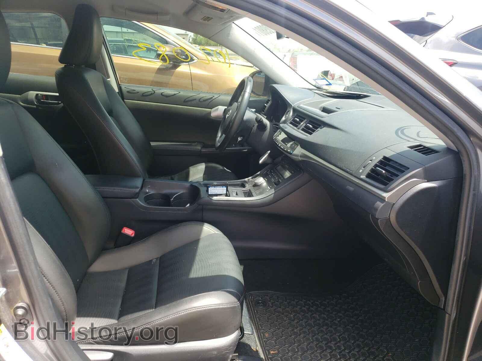 2012 LEXUS CT 200 - VIN: JTHKD5BH9C2107553 - Фото 5