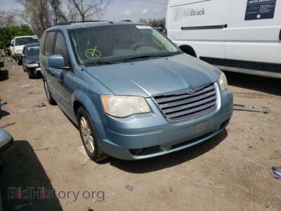 2008 Chrysler MINIVAN Town & COU, синий — VIN 2A8HR54P38R143712, Copart