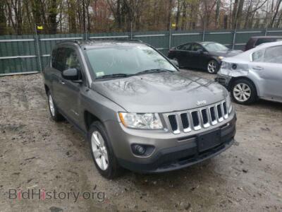 2012 Jeep COMPASS Compass SP, серый — VIN 1C4NJDBB9CD576174, Copart