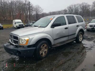 2006 Dodge DURANGO SLT, silver — VIN 1D4HB48N36F100977, Copart