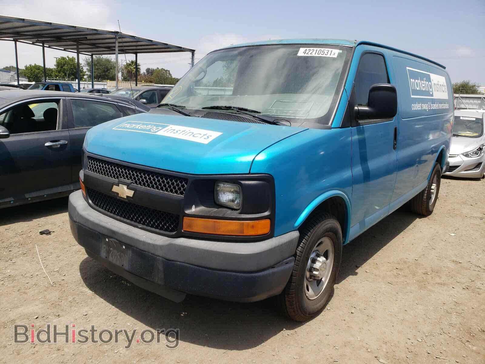 2010 CHEVROLET EXPRESS - VIN: 1GCZGFBA5A1116169 - Фото 2