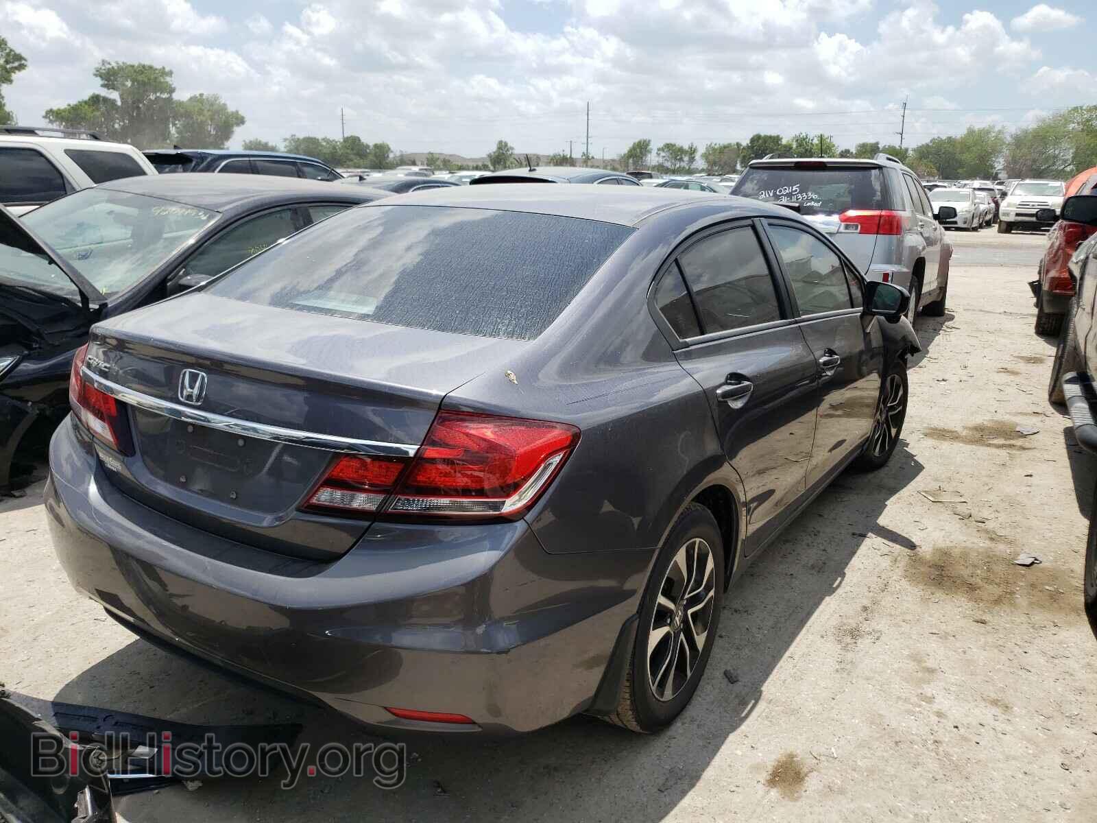 2014 HONDA CIVIC - VIN: 19XFB2F89EE016502 - Фото 4