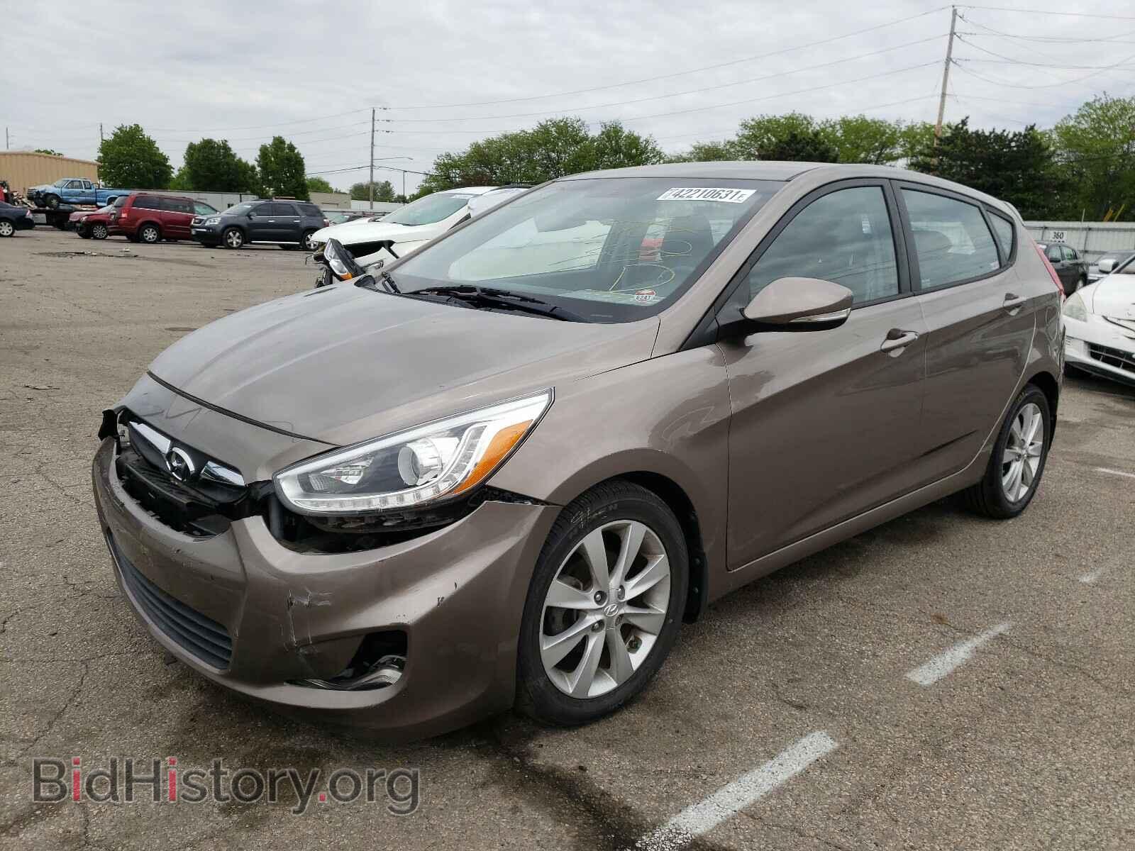 2014 HYUNDAI ACCENT - VIN: KMHCU5AE2EU142399 - Фото 2