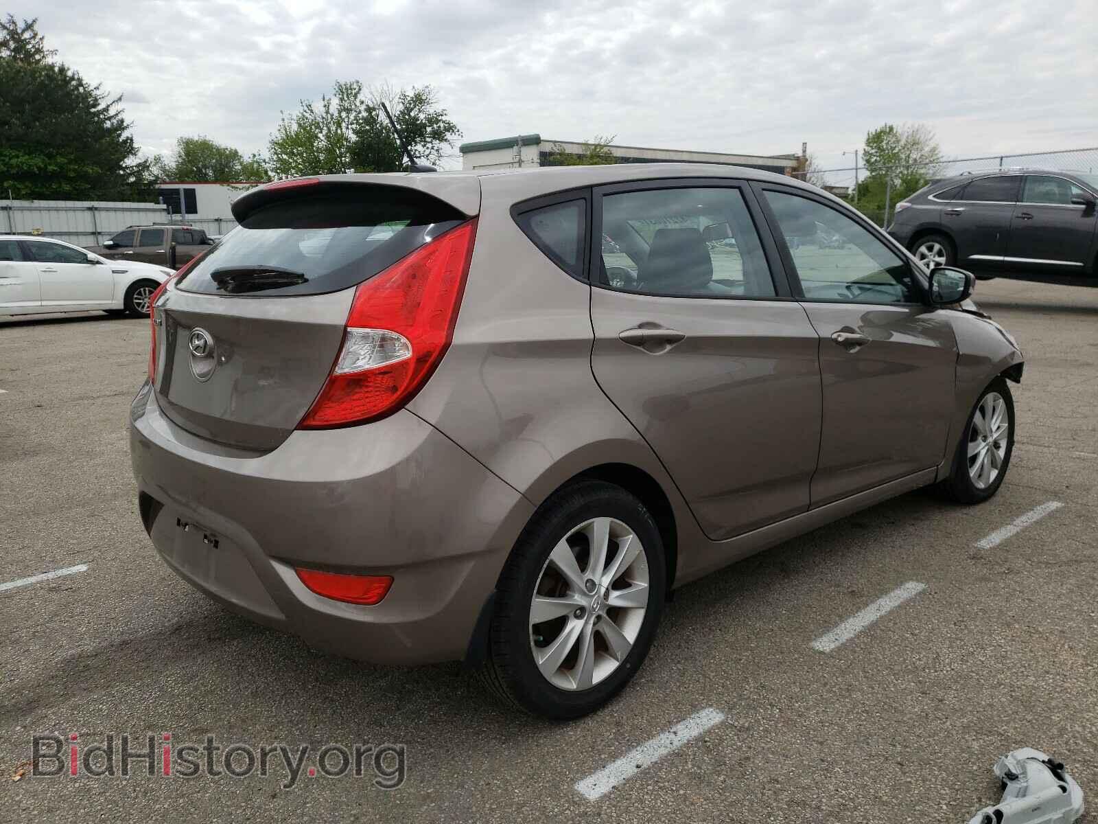 2014 HYUNDAI ACCENT - VIN: KMHCU5AE2EU142399 - Фото 4