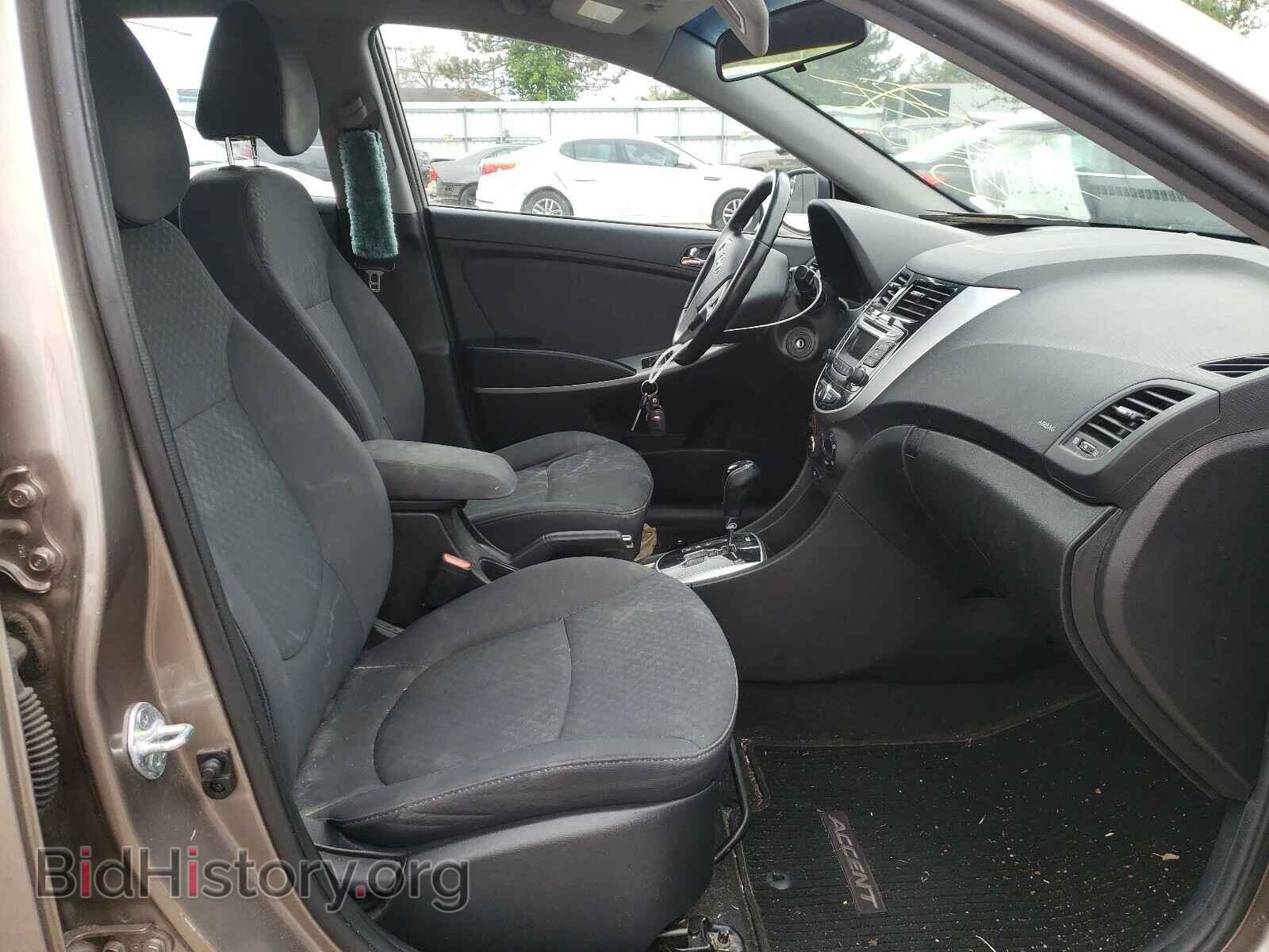 2014 HYUNDAI ACCENT - VIN: KMHCU5AE2EU142399 - Фото 5