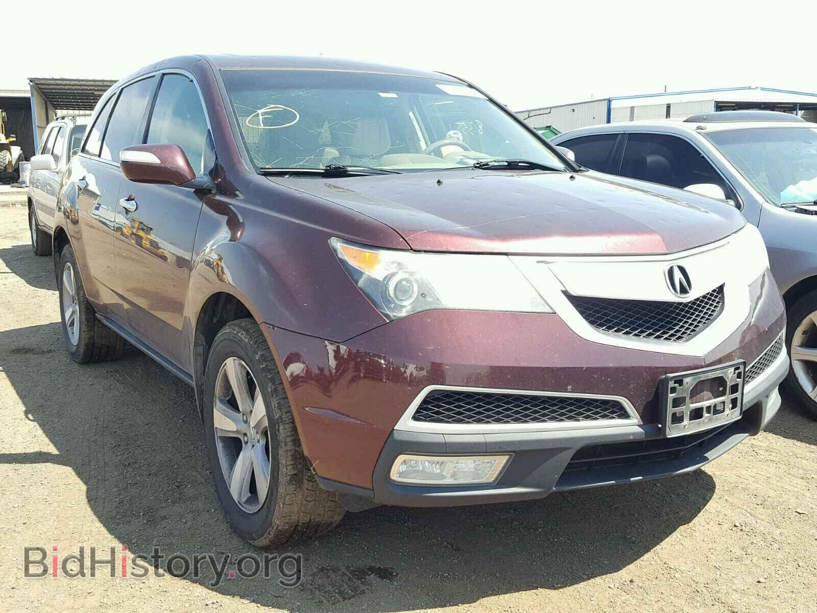 Photo 2HNYD2H34DH509795 - ACURA MDX 2013