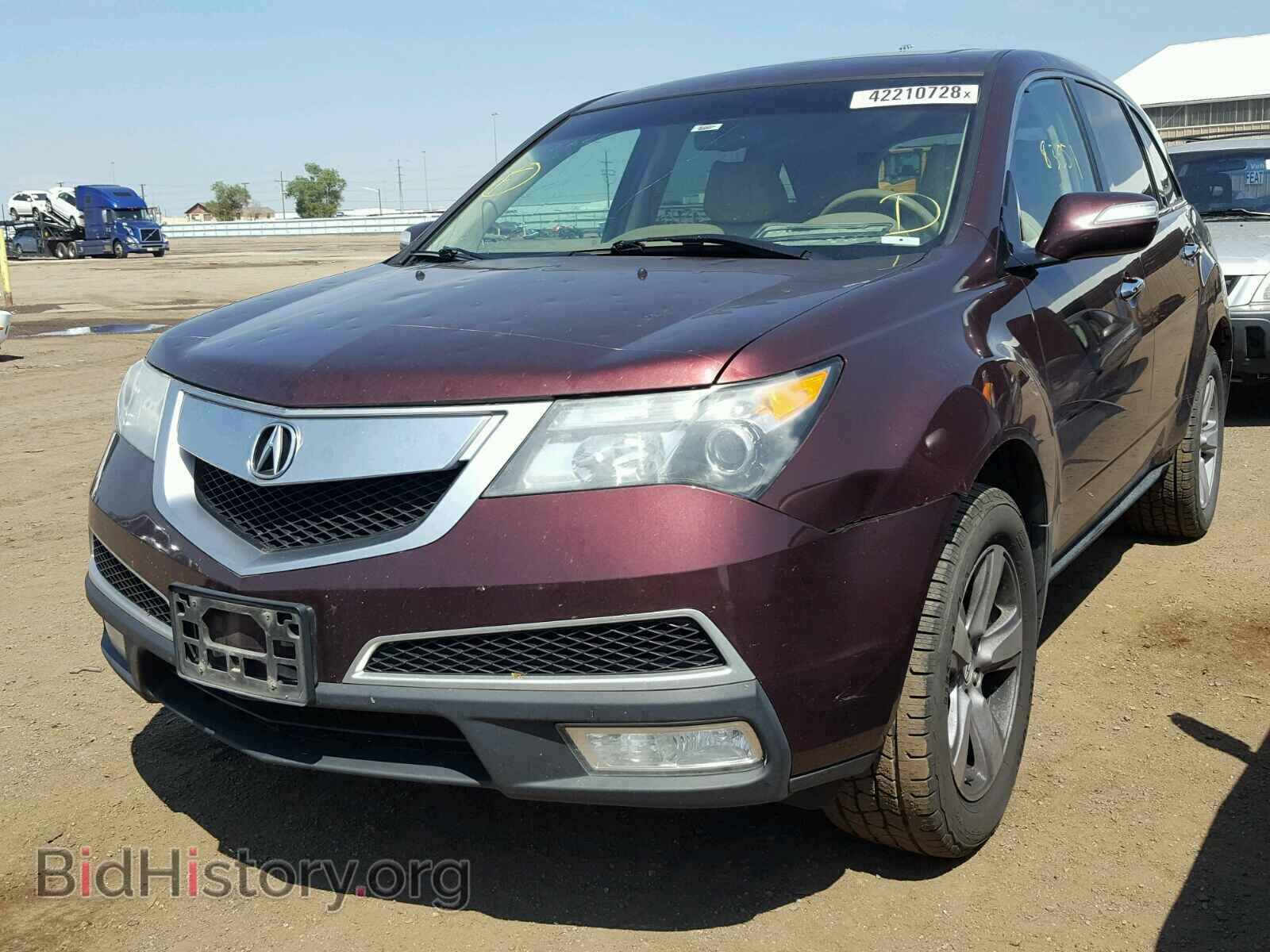2013 ACURA MDX - VIN: 2HNYD2H34DH509795 - Фото 2